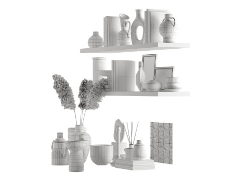 Decor Set 008 Modèle 3D