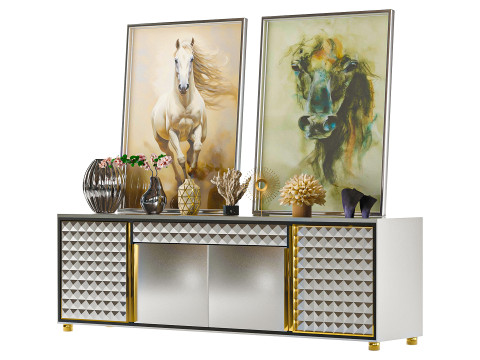 Console Table 3D Model