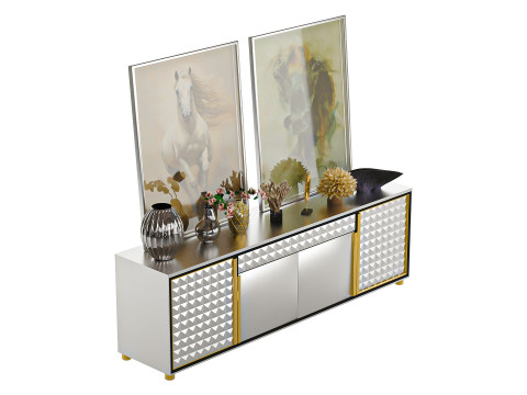 Console Table 3D Model