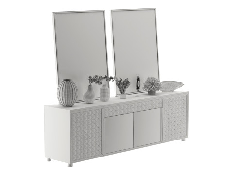 Console Table 3D Model