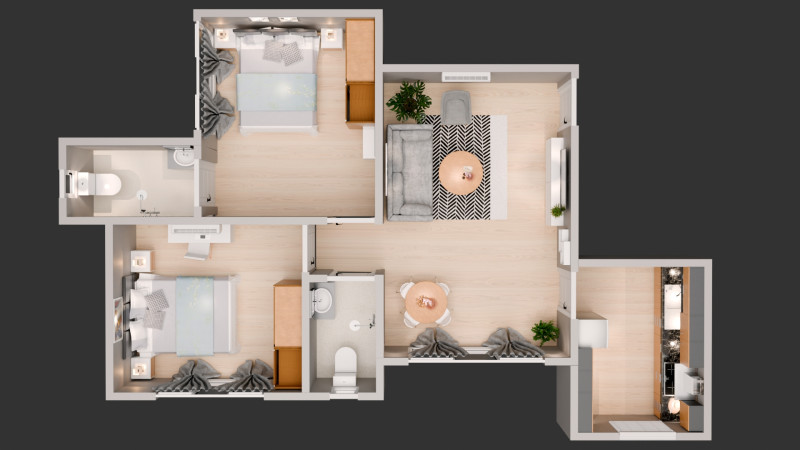 Interior Design Modelo 3D .c4d .max .obj .3ds .fbx .stl .blend 