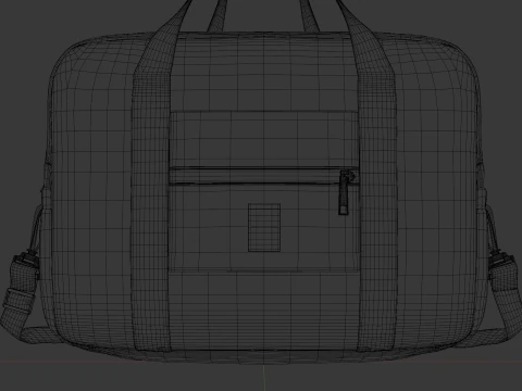 Travel bag 3D Model