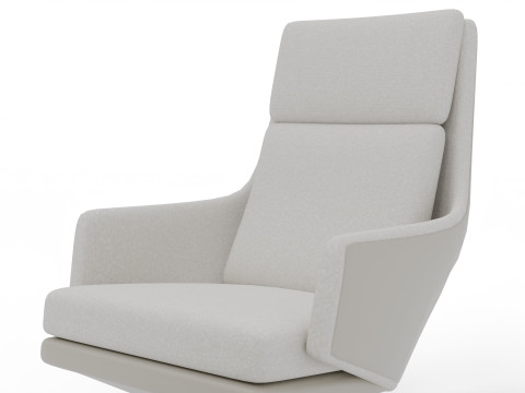 Grand Relax Ottoman Chair Modèle 3D