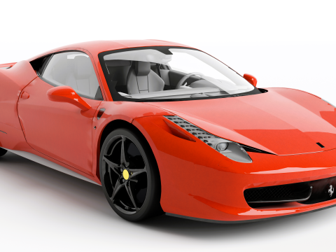 Ferrari 458 Italia 3D Model