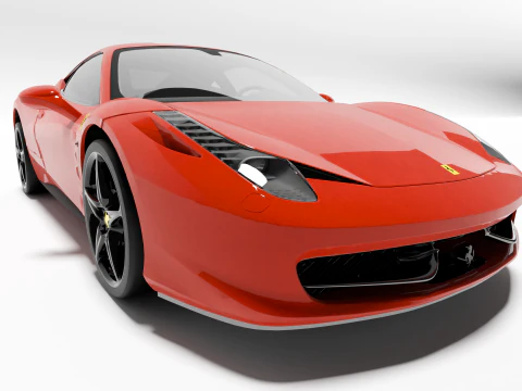 Ferrari 458 Italia 3D Model