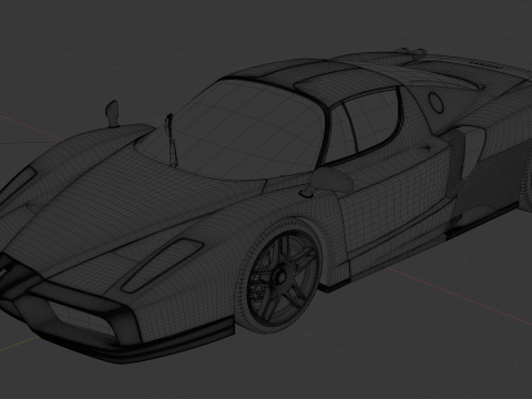 Ferrai Enzo 3D Model