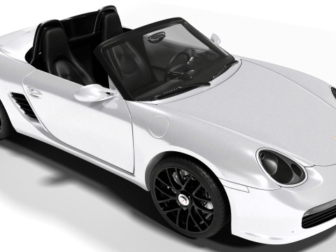 Porsche Boxter 3D 模型