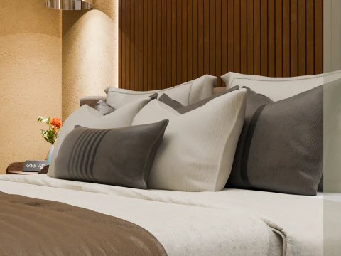 Bedroom Interior 3D Model