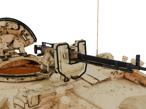 T-72A TANK 3D Model