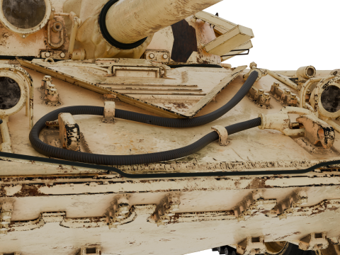 T-72A TANK 3D Model