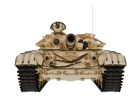 T-72A TANK 3D Model