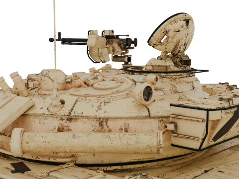 T-72A TANK 3D Model
