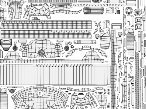 T-72A戦車 3Dモデル