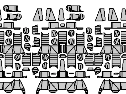 T-72A戦車 3Dモデル