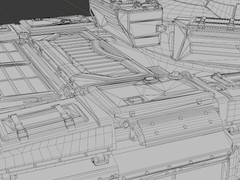 T-72A TANK 3D Model
