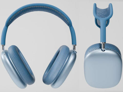 Apple - AirPods Max コレクション 5 の素晴らしいカラーバリエーション 3Dモデル