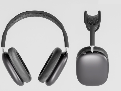 Apple - AirPods Max Collection 5 Stunning Color Variants 3Dモデル