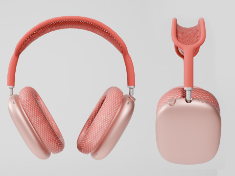 Apple - AirPods Max Collection 5 Stunning Color Variants 3Dモデル