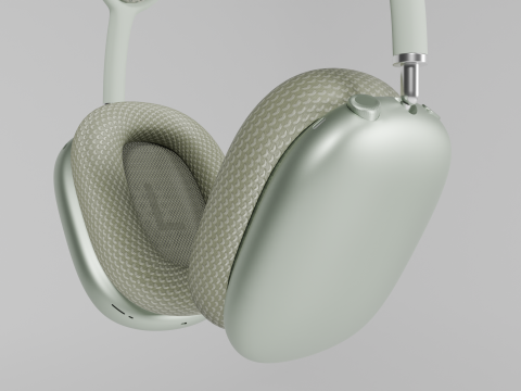 Apple - AirPods Max Collection 5 Stunning Color Variants 3Dモデル