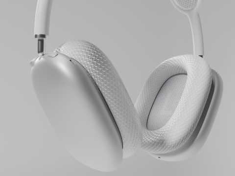 Apple - AirPods Max Collection 5 Stunning Color Variants 3Dモデル