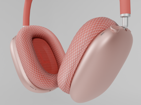 Apple - AirPods Max Collection 5 Stunning Color Variants 3Dモデル