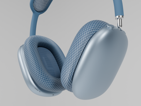 Apple - AirPods Max Collection 5 Stunning Color Variants 3Dモデル