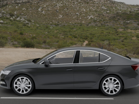 Skoda Octavia Car Modèle 3D