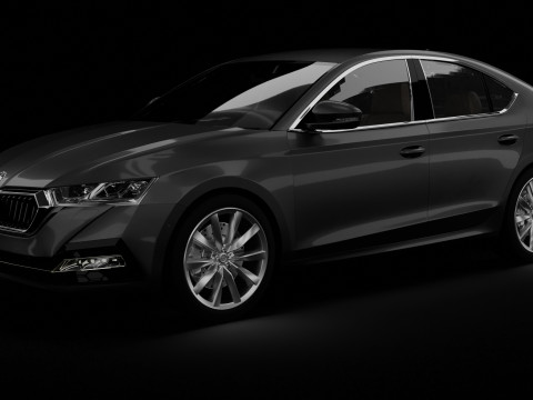 Skoda Octavia Car Modèle 3D