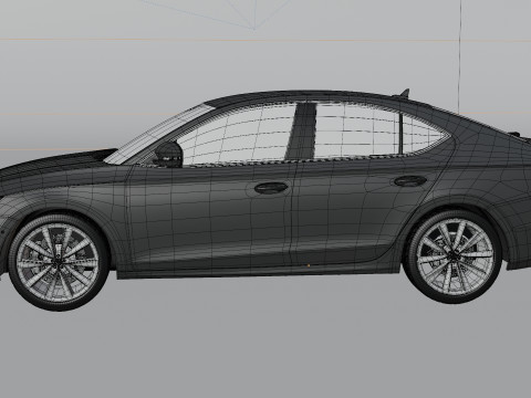 Skoda Octavia Car Modèle 3D