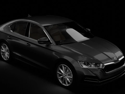 Skoda Octavia Car 3D Model