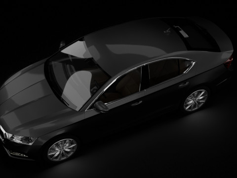 Skoda Octavia Car Modèle 3D