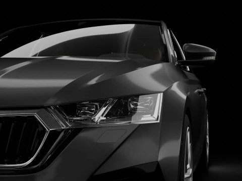 Skoda Octavia Car 3D Model
