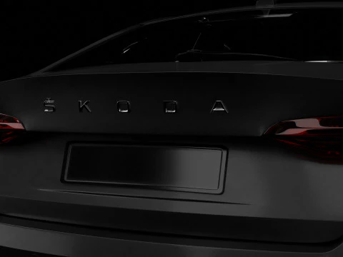 Skoda Octavia Car 3D Model