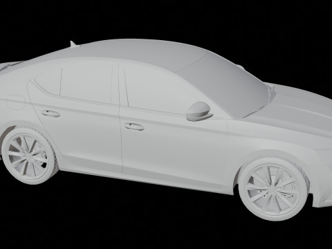 Skoda Octavia Car Modèle 3D