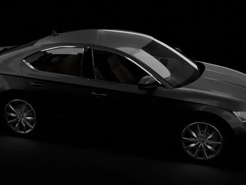 Skoda Octavia Car 3D Model