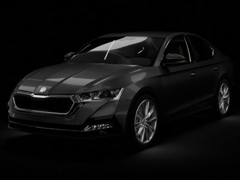Skoda Octavia Car Modèle 3D