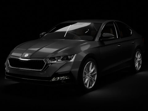 Skoda Octavia Car 3D Model