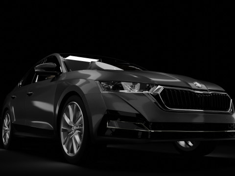 Skoda Octavia Car Modèle 3D