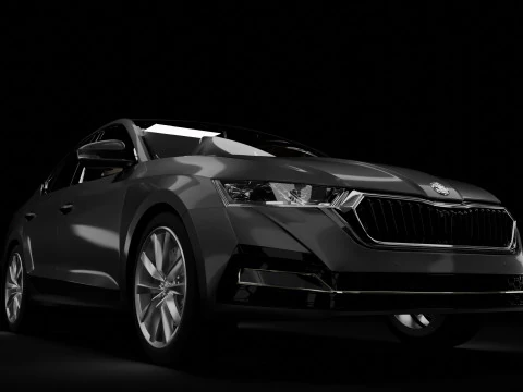 Skoda Octavia Car 3D Model