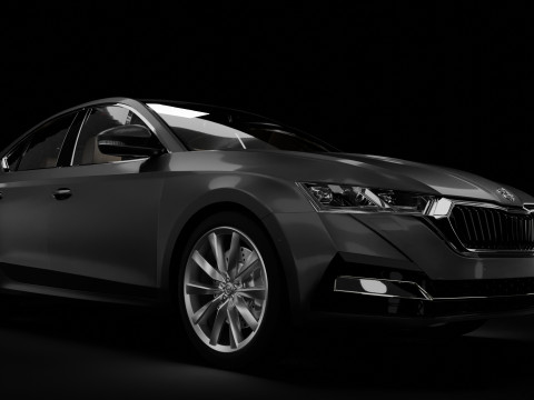 Skoda Octavia Car Modèle 3D