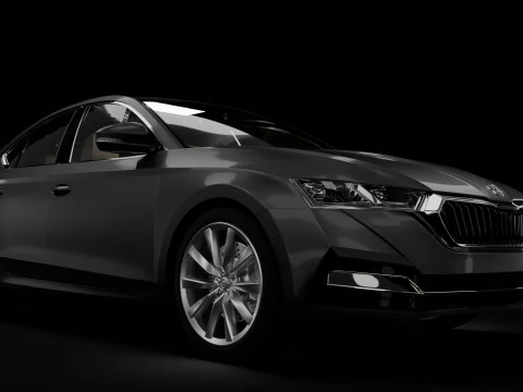 Skoda Octavia Car 3D Model