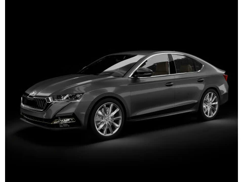 Skoda Octavia Car 3D Model
