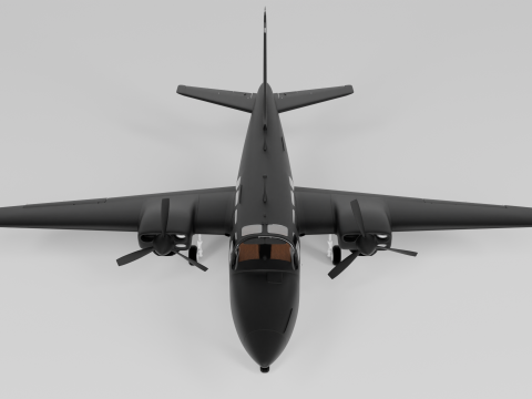 Piper Aerostar Aircraft Modèle 3D