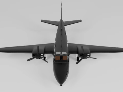 Piper Aerostar Aircraft 3D Model