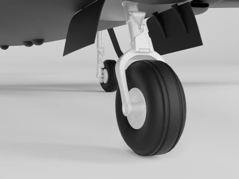 Piper Aerostar Aircraft 3D Model