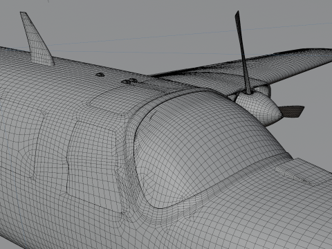 Piper Aerostar Aircraft Modèle 3D