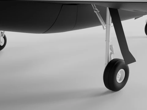 Piper Aerostar Aircraft 3D Model