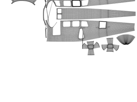 Piper Aerostar Aircraft 3D Model