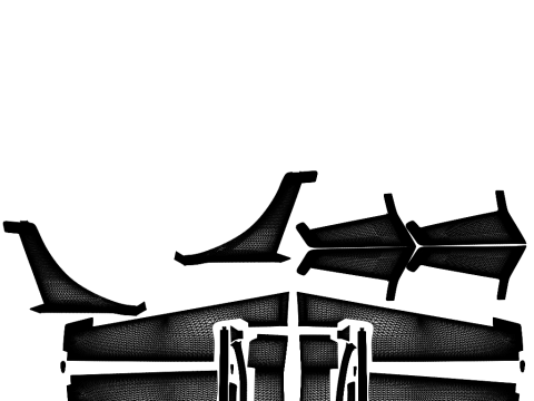 Piper Aerostar Aircraft Modèle 3D