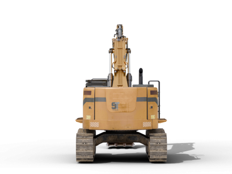 Excavator Hydraulic 3D 模型